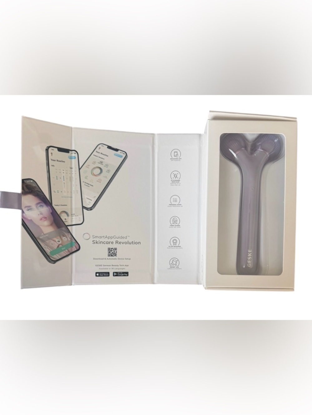 Sonic Facial Roller 4-in-1/SmartApp Guided- Geske - Picture 2 of 3